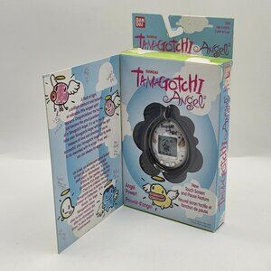 Bandai Tamagotchi Angel Virtual Pet 1997 Original Release New Open Box White/Gol